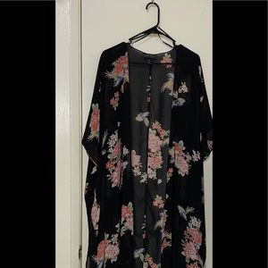 Forever 21+ Mesh Cardigan